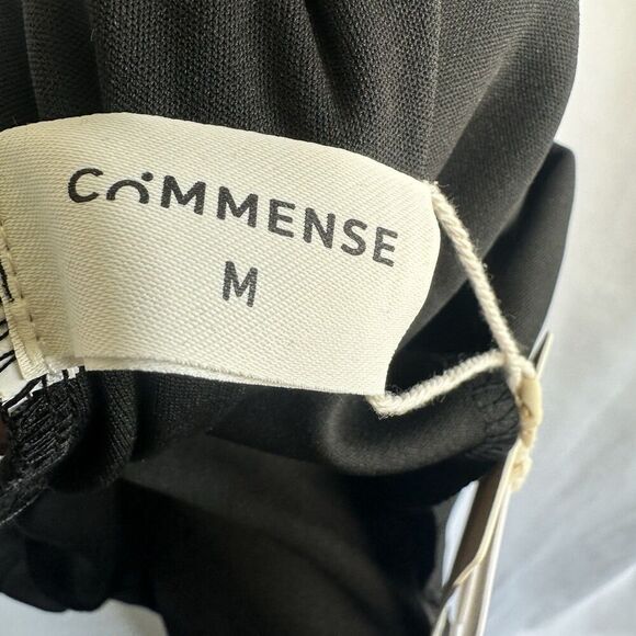 Commense Women’s Blk Form Fitting Off The Shoulders Dress NWT M - Picture 8 of 10